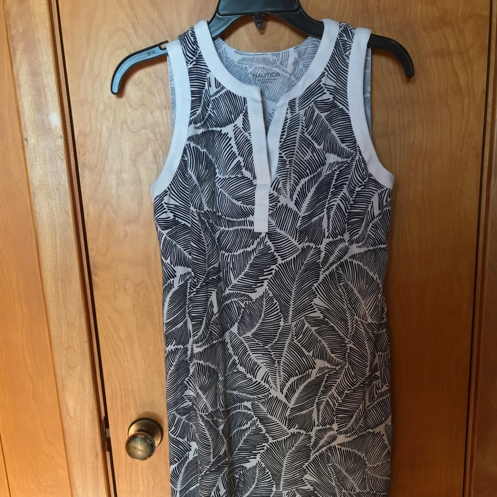 Nautica Palm print dress